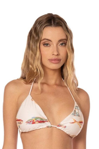 Lara Swimwear Triangle Top Top Smeralda SW 