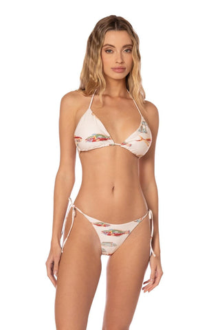 Lara Swimwear Triangle Top Top Smeralda SW S Off white 