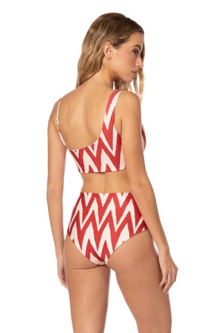 Luisa Swimwear One Shoulder Top Top Smeralda SW 