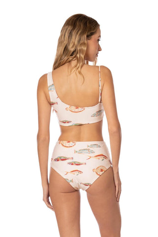 Luisa Swimwear One Shoulder Top Top Smeralda SW 