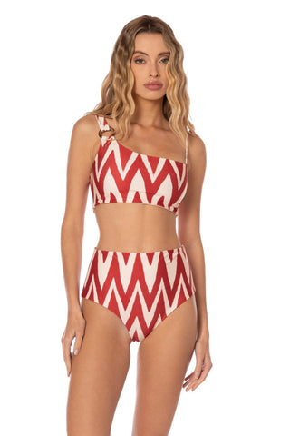 Luisa Swimwear One Shoulder Top Top Smeralda SW 